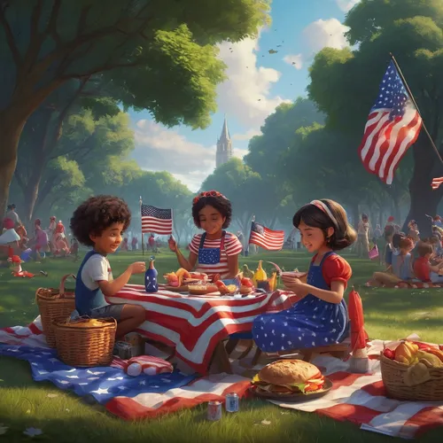 flag day (usa),america,july 4th,patriotism,fourth of july,4th of july,americana,usa,united states of america,tea party,family picnic,american,independence day,american movie,picnic,afroamerican,american pancakes,patriotic,the country,us flag,Conceptual Art,Fantasy,Fantasy 13