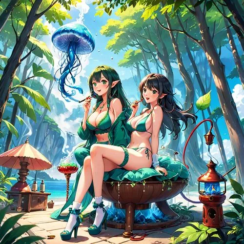 summer background,beach goers,mermaid background,mios,swimsuits,honolulu,rumiko,summer icons,mermaids,baoku,umbrella beach,blue hawaii,beach background,summer day,paradisus,beachgoers,kawaii people swimming,nouaimi,darkstalkers,onsen,Anime,Anime,Realistic