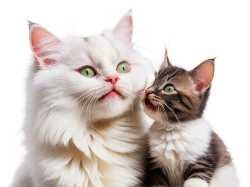 two cats,cats angora,cat lovers,toxoplasmosis,cat love,cute cat,catterns,kittens,cute animals,georgatos,cat image,vintage cats,kittenish,tabbies,felids,kitties,felines,befuddles,romantic portrait,toxoplasma,Illustration,Black and White,Black and White 23