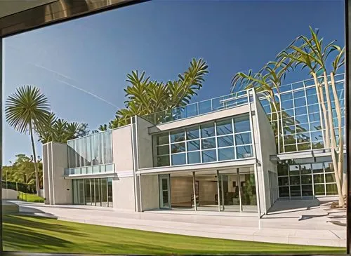 modern house,glass facade,structural glass,glass panes,mirror house,glasshouse,conservatories,nainoa,frame house,smart house,florida home,glass wall,electrochromic,stucco frame,tropical house,modern architecture,coconut water bottling plant,exterior mirror,beyeler,dunes house,Photography,General,Realistic