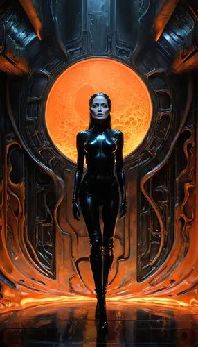 cortana,cyberia,cyberdog,sci fiction illustration,gantz,glados,Conceptual Art,Sci-Fi,Sci-Fi 02