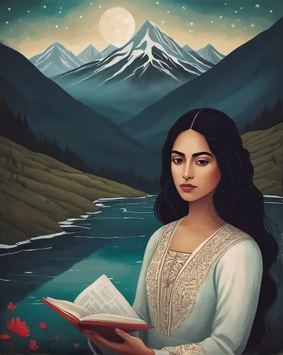 yogananda,persian poet,jaya,annapurna,the spirit of the mountains,fantasy portrait,yogananda guru,world digital painting,khokhloma painting,alaska,sci fiction illustration,mystical portrait of a girl,free land-rose,game illustration,girl on the river,romantic portrait,adelita,pachamama,samara,fantasy picture,Illustration,Abstract Fantasy,Abstract Fantasy 02