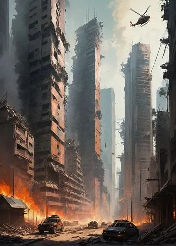 destroyed city,post-apocalyptic landscape,post apocalyptic,hawken,apocalyptic,kurilsk,Conceptual Art,Fantasy,Fantasy 10