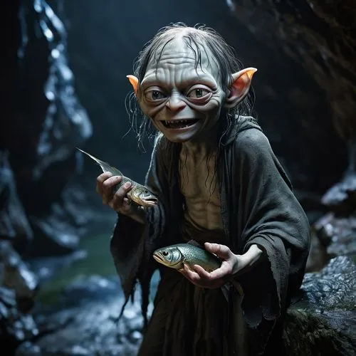 gollum,rumpelstiltskin,rumplestiltskin,radagast,magwitch,lotronex,goblin,vladislaus,waldau,hobbit,halfling,gambon,gandal,serkis,hobgoblins,obertan,ogress,wormtongue,sjc,walder,Illustration,Realistic Fantasy,Realistic Fantasy 36