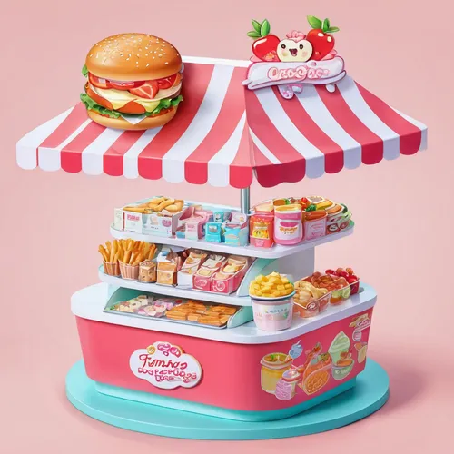 kawaii foods,ice cream stand,doll kitchen,ice cream cart,ice cream icons,kawaii food,ice cream shop,hamburger set,kawaii ice cream,retro diner,cake shop,cupcake background,soda shop,3d mockup,fast food restaurant,donut illustration,ice cream parlor,cart with products,kids' meal,ice cream maker,Illustration,Japanese style,Japanese Style 01