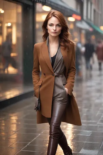 woman in menswear,woman walking,overcoat,menswear for women,young model istanbul,businesswoman,girl walking away,long coat,business woman,black coat,women fashion,trench coat,coat,spy visual,on the street,leather boots,fashion street,bolero jacket,brown leather shoes,female model,Photography,Cinematic