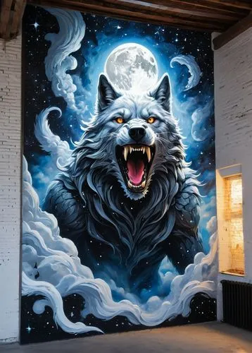 roa,timberwolves,fenrir,graffiti art,wall art,welin,alleycat,werewolve,streetart,muralist,tsathoggua,howling wolf,cats on brick wall,brooklyn street art,wolpaw,alley cat,street art,lionnel,howl,wolves,Conceptual Art,Graffiti Art,Graffiti Art 02