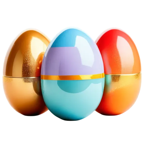 Easter egg, colorful, decorated, glittering, shiny surface, ornate patterns, pastel colors, spring theme, still life, close-up shot, soft focus, warm lighting, 3/4 composition, PNG transparent backgro