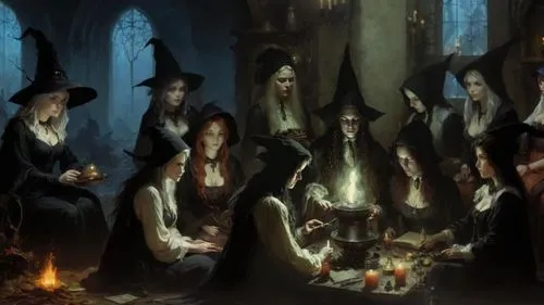 celebration of witches,witches,norns,coven,covens,sorceresses