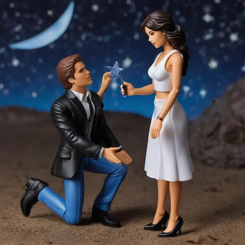 proposal,marriage proposal,engagement,pre-wedding photo shoot,romantic scene,engaged,to marry,miniature figures,romantic,romance novel,romantic meeting,wedding favors,miniature figure,romance,courtship,honeymoon,just married,wedding couple,wedding photo,romantic night,Unique,3D,Garage Kits