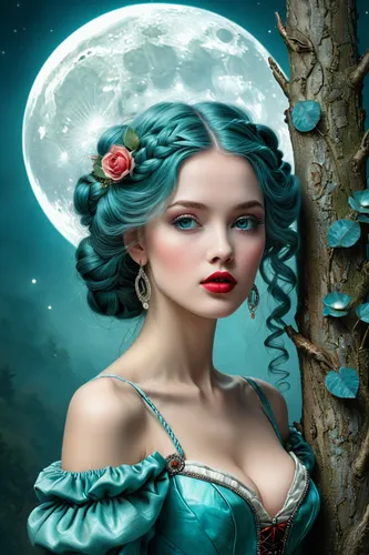 fairy tale character,mermaid background,blue moon rose,blue enchantress,fairy queen,faery,fantasy portrait,the sea maid,faerie,fantasy picture,the enchantress,horoscope libra,fantasy art,rosa 'the fairy,mystical portrait of a girl,green mermaid scale,fantasy woman,moonbeam,eglantine,rosa ' the fairy,Photography,Artistic Photography,Artistic Photography 11