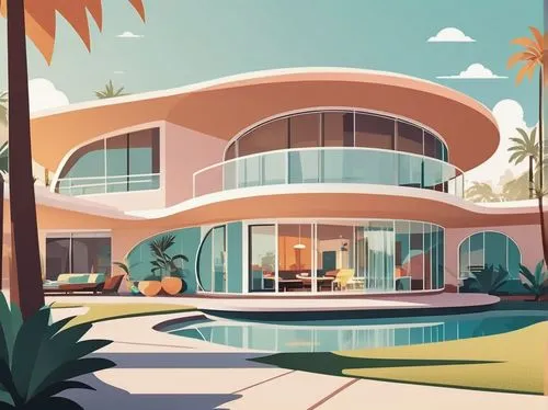 mid century modern,mid century house,midcentury,neutra,tropical house,beach house,dreamhouse,pool house,houses clipart,riviera,mid century,palmilla,art deco,florida home,airbnb icon,luxury property,beachhouse,eichler,mansions,homeaway,Unique,Paper Cuts,Paper Cuts 05