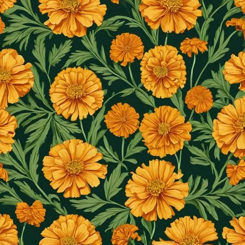 chrysanthemum background,marigolds,flower marigolds,garden marigold,english marigold,tagetes,the garden marigold,sunflower lace background,marigold flower,orange marigold,flowers pattern,wood daisy background,marigold,crown marigold,calendula,pot marigold,tagetes flower,calendula petals,floral digital background,calenduleae,Illustration,Realistic Fantasy,Realistic Fantasy 09