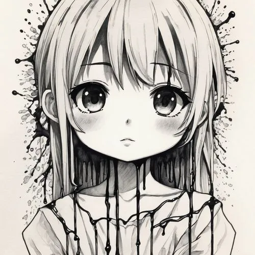 ushio,kururi,ehindero,napata,kaede,taiga,chiya,akari,chiusa,hinako,chiyo,sachiko,renge,obata,nagisa,nyoni,chika,kotoko,nesuhi,piko,Illustration,Black and White,Black and White 34