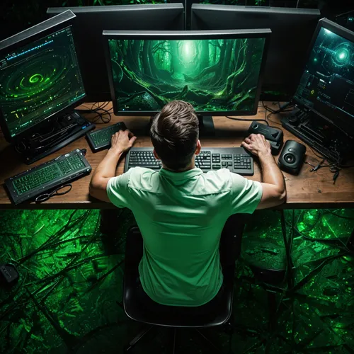 computer freak,man with a computer,programmer,kasperle,technorati,cybercriminals