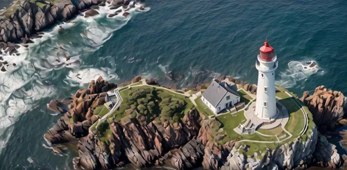 south stack,neist point,petit minou lighthouse,electric lighthouse,gaztelugatxe,lighthouse,point lighthouse torch,light house,red lighthouse,northern ireland,aerial photography,crisp point lighthouse,