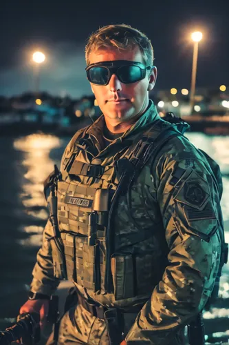 military person,ballistic vest,high-visibility clothing,aviator sunglass,marine expeditionary unit,drone operator,call sign,airman,special forces,the sandpiper combative,usmc,bodyworn,marine,cyber gla