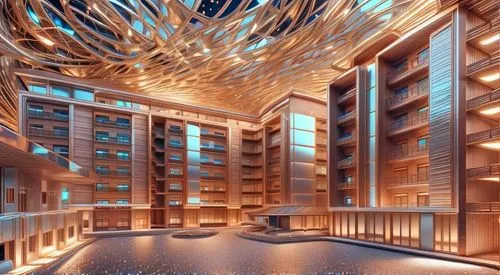 masdar,amanresorts,wooden sauna,wooden construction,heatherwick,wooden cubes,largest hotel in dubai,fesci,hotel w barcelona,wood structure,sky apartment,jumeirah beach hotel,bookbuilding,intercontinental,sky space concept,ceiling construction,luxury hotel,inhabitation,3d rendering,cubic house