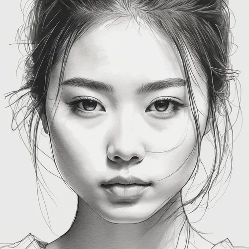 graphite,girl drawing,girl portrait,digital painting,digital drawing,study,charcoal pencil,world digital painting,digital art,pencil drawings,pencil drawing,face portrait,han thom,illustrator,janome chow,japanese woman,asian woman,digital artwork,mystical portrait of a girl,drawing,Photography,General,Natural