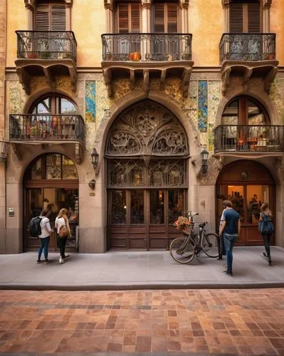 the palau de la música catalana,barcellona,passeig de gracia,casa fuster hotel,eixample,barcelona,celona,bcn,barcelone,passeig,sevillian,carrer,lello,ramblas,gaudi,alcazar of seville,florencia,palma de mallorca,doorkeepers,chilehaus,Conceptual Art,Oil color,Oil Color 12