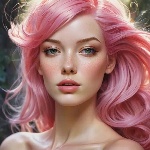 pink beauty,fantasy portrait,pink magnolia,natural pink,pink hair,euphemia,digital painting,pink diamond,rose pink colors,behenna,peach rose,pink dawn,rose quartz,world digital painting,peony pink,pink peony,pinzi,girl portrait,fringed pink,dahlia pink,Illustration,Abstract Fantasy,Abstract Fantasy 18