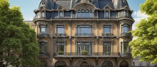 french building,hotel de cluny,samaritaine,haussman,metz,haussmann,bordeaux,casa fuster hotel,paris balcony,ritzau,cassation,mansard,maison,paris,malmaison,castelul peles,parisian,reims,camondo,europe palace,Illustration,Realistic Fantasy,Realistic Fantasy 31