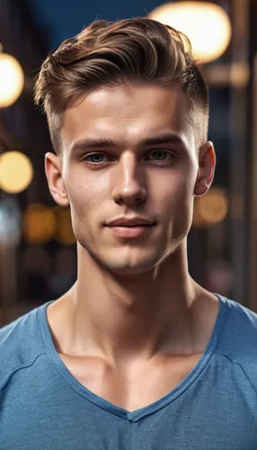 Hot Polish influencer Wersow,management of hair loss,male model,bodybuilding supplement,male person,online business,blur office background,establishing a business,cosmetic dentistry,artificial hair in