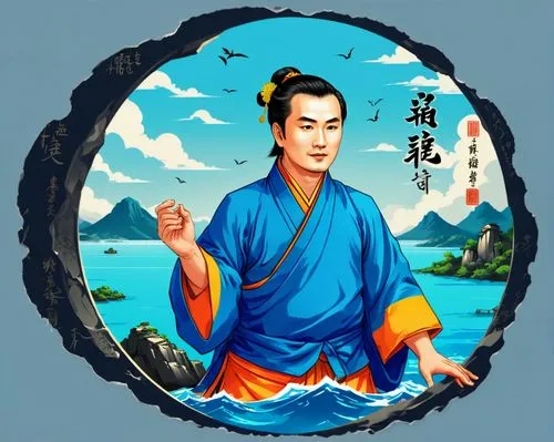 qi gong,wuchang,qi-gong,yi sun sin,xing yi quan,baguazhang,taijiquan,shaolin kung fu,haidong gumdo,chonmage,xiangwei,jiaogulan,bianzhong,tai qi,xun,wing chun,wushu,umiuchiwa,shakyamuni,hwachae,Unique,Design,Sticker