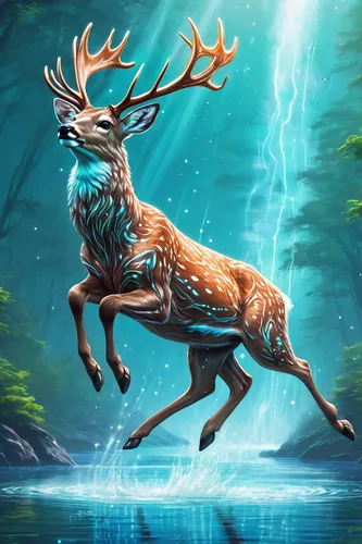 deer illustration,stag,european deer,deer,male deer,forest animal,manchurian stag,deer in tears,winter deer,caribou,young-deer,glowing antlers,deer drawing,gold deer,fantasy picture,forest background,elk,christmas deer,whitetail,trioceros,Conceptual Art,Sci-Fi,Sci-Fi 04