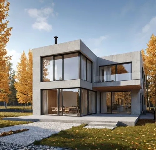 modern house,3d rendering,cubic house,modern architecture,render,passivhaus,Photography,General,Realistic