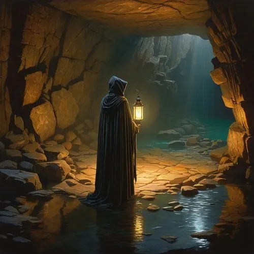 batcave,thingol,underdark,cadfael,cloaked,glorfindel,theed,cloak,elrond,grotte,palps,fantasy picture,cave tour,cavern,nargothrond,empty tomb,alfheim,erebor,revan,lucasarts,Illustration,Realistic Fantasy,Realistic Fantasy 03