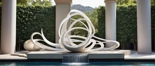 decorative fountains,garden sculpture,floor fountain,dolphin fountain,jardiniere,water feature,steel sculpture,fountain,maximilian fountain,spa water fountain,august fountain,lafountain,fountains,cochere,crescent spring,decordova,sculpture,mahdavi,sybaris,mcnay,Unique,Paper Cuts,Paper Cuts 09