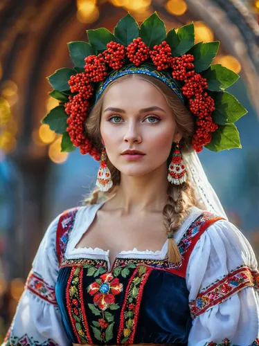 russian folk style,folk costume,ukrainian,folk costumes,beautiful girl with flowers,bavarian swabia,girl in a historic way,girl in flowers,costume festival,traditional costume,lithuania,tudor,folklore,bohemia,bucovina,russian traditions,beautiful bonnet,poland,bavarian,kokoshnik,Photography,General,Commercial