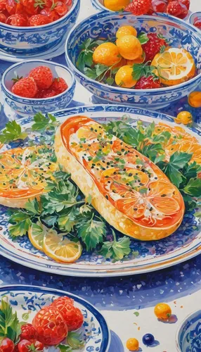 carpaccio,tomato omelette,tomato pie,sicilian cuisine,placemat,timballo,pastellfarben,parmigiana,salad plate,frittata,tortilla de patatas,quiche,pissaladière,cassata,strawberry tart,leittafel,citrus food,cannelloni,omlette,oven polenta,Conceptual Art,Daily,Daily 31