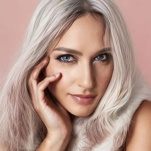 silver fox,inka,paloma,natural color,lycia,silver,poppy seed,fur,silvery,bella kukan,eurasian,color 1,blonde woman,artificial hair integrations,pink hair,white-pink,cruella,aging icon,swedish german,garanaalvisser