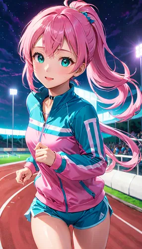 sports girl,track and field,track,female runner,sports game,cheering,tracksuit,pole vault,sports uniform,volleyball,playing sports,keirin,running,pole vaulter,hurdles,volleyball player,athletics,javelin throw,kayano,athlete,Anime,Anime,Realistic