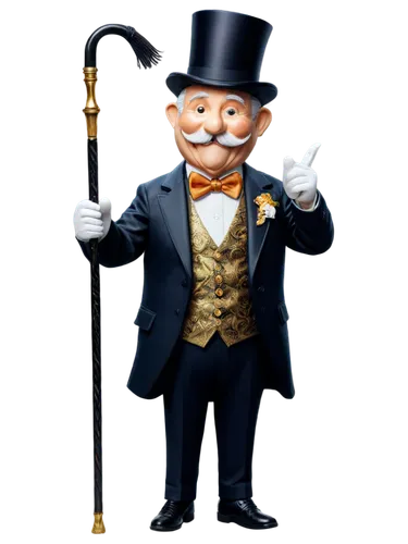 headwaiter,plutocrat,flambard,topham,gas lamp,moneylender,ringmaster,waiter,bellboy,auctioneer,model train figure,conductor,toymaker,saloonkeeper,lampwick,magician,chimney sweep,concierge,sarjeant,concierges,Illustration,Japanese style,Japanese Style 11