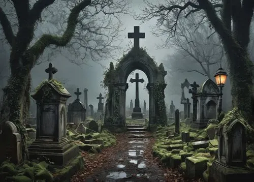 graveyard,old graveyard,burial ground,cemetery,forest cemetery,cemetary,tombstones,grave stones,old cemetery,life after death,gravestones,necropolis,graves,resting place,dead end,grave light,jew cemetery,the grave in the earth,train cemetery,halloween background,Art,Artistic Painting,Artistic Painting 45