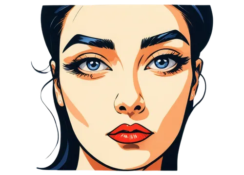 comic halftone woman,vector illustration,adobe illustrator,fashion vector,women's eyes,woman face,pop art style,pop art woman,vector graphics,retro 1950's clip art,woman's face,vector art,fashion illustration,head woman,vector girl,vector graphic,comic halftone,retro woman,vector image,cool pop art,Art,Artistic Painting,Artistic Painting 37