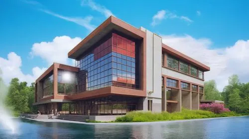 office building,aqua studio,industrial building,company building,metaldyne,company headquarters,Photography,General,Natural