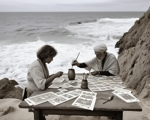 people reading newspaper,pigeon point,marine scientists,children studying,scrabble,artists,e-book readers,tarot cards,fortune telling,pensioners,readers,crossword,day trading,bixby bridge,spyglass,scrabble letters,digital nomads,newspaper reading,azenhas do mar,mahjong,Photography,Black and white photography,Black and White Photography 02