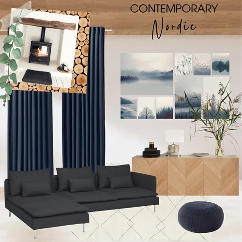 Nordic influence living room,contemporary,contemporize,contemporary decor,contemporaneity