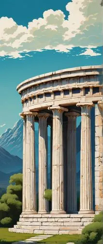 greek temple,acropolis,parthenon,artemis temple,the parthenon,erechtheus,erechtheion,hellas,doric columns,akropolis,delphi,roman temple,athenian,pillars,hellenic,ancient city,the ancient world,temple of hercules,herakleion,nicopolis,Conceptual Art,Fantasy,Fantasy 16