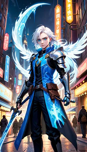 cg artwork,white eagle,father frost,skyflower,swordsman,male character,gale,game illustration,wing ozone rush 5,wind warrior,uriel,business angel,silver arrow,sigma,guilinggao,winterblueher,sci fiction illustration,tiber riven,show off aurora,dane axe,Anime,Anime,Cartoon