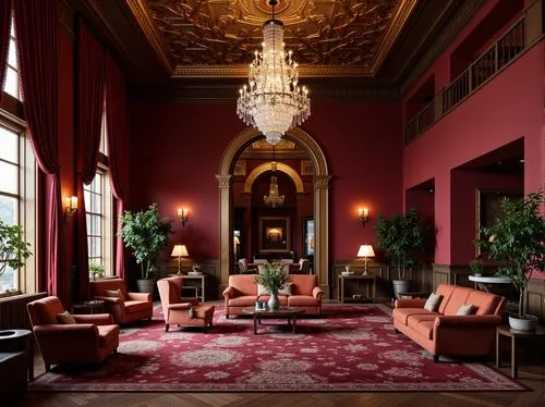 royal interior,entrance hall,foyer,cliveden,ornate room,ritzau,lobby,interior decor,amanresorts,seelbach,driehaus,sitting room,ingestre,victorian room,biedermeier,chateau margaux,residenz,interiors,reading room,gleneagles hotel