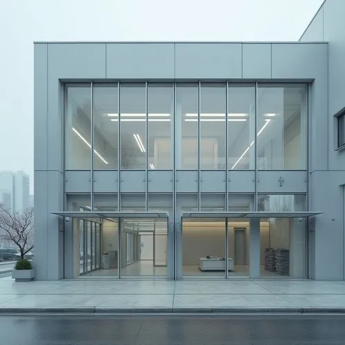 metaldyne,glass facade,modern office,office building,revit,dentsu,assay office,archidaily,zwirner,chipperfield,newbuilding,render,home of apple,gagosian,kansai university,white room,school design,3d rendering,modern architecture,aqua studio,Photography,General,Realistic