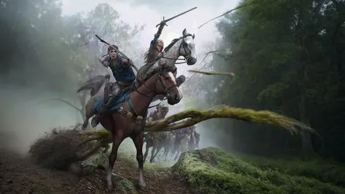 shannara,drona,ertugrul,rohirrim,ardeth,hunting scene