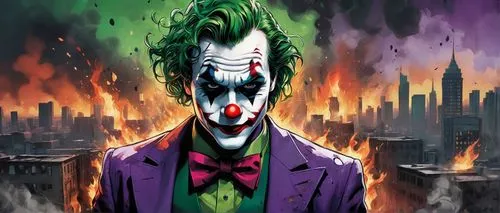 joker,wason,jokers,arkham,fire background,bizarros,it,creepy clown,mistah,narvel,incorruptible,greed,villified,supervillains,scary clown,megalomaniacal,psychopathic,supervillain,deodato,horror clown,Illustration,Black and White,Black and White 05