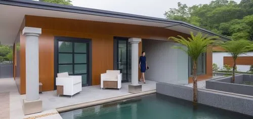 pool house,3d rendering,holiday villa,modern house,landscape design sydney,smart house,Photography,General,Realistic