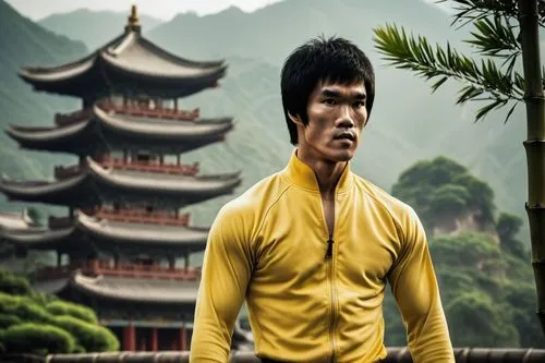 bruce lee,shaolin kung fu,martial arts uniform,wushu,jeet kune do,xing yi quan,baguazhang,wing chun,kungfu,kung fu,martial arts,taijiquan,jackie chan,kung,japanese martial arts,yi sun sin,yuan,haidong gumdo,tai qi,han bok,Illustration,Realistic Fantasy,Realistic Fantasy 10